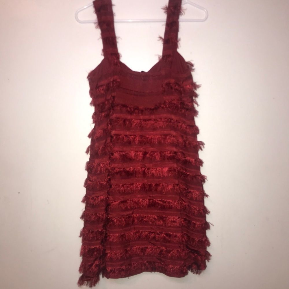 NWT Show me your MuMu aria fringe dress Large - Picture 6 of 13